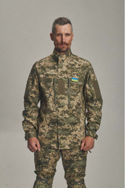 Кітель ріп-стоп PL піксель, вставки 4Wstretch