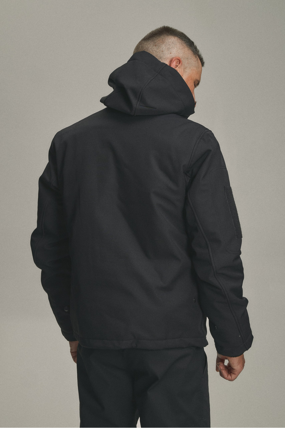 Зимова куртка Soft Shell 3 в 1 (UA) чорний