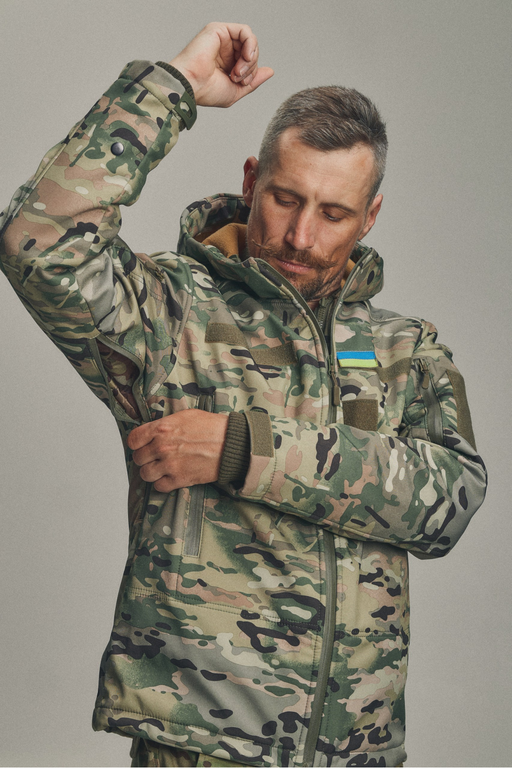Зимова куртка Soft Shell 3 в 1 (UA) мультикам