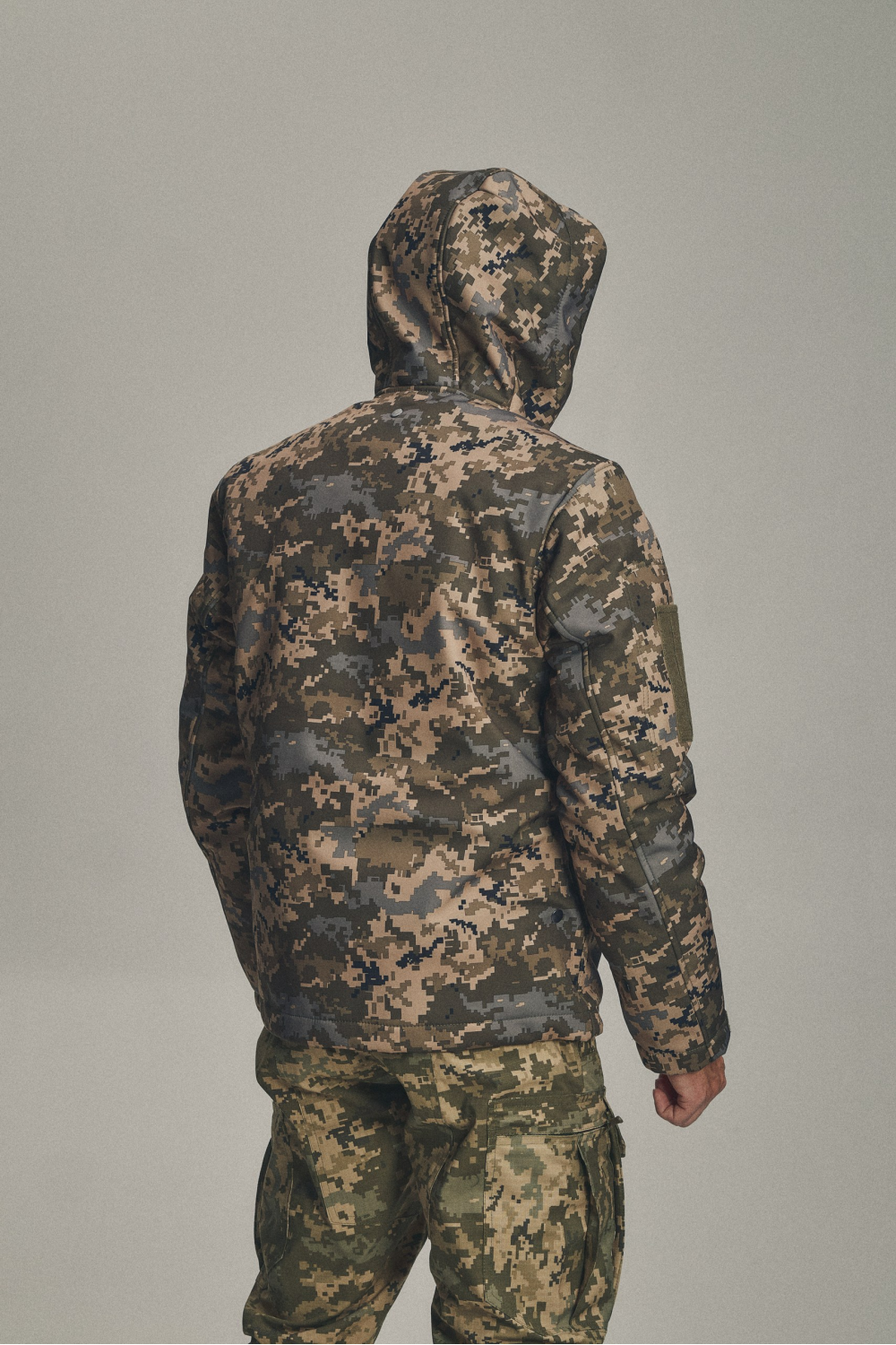 Зимова куртка Soft Shell 3 в 1 (UA) піксель