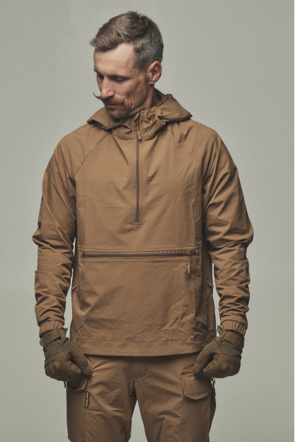 Анорак тактичний стрейч 4Wstretch койот